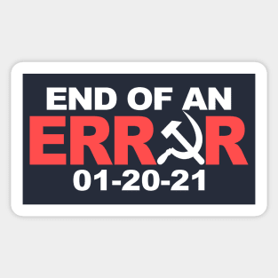 End of an Error Sticker